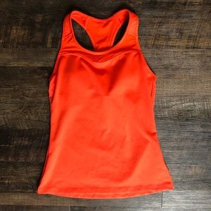 Athleta Spiral Support Top Orange Size XS